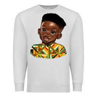 Dove Grey black boy Premium Sweatshirt - HRA Design Shop