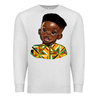 Oatmeal Heather black boy Premium Sweatshirt - HRA Design Shop