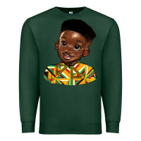 Sports Green black boy Premium Sweatshirt - HRA Design Shop