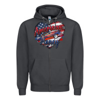 Smoke American honey Zipper Hoodie - Zillion Design Studio