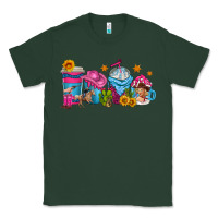Sports Green cowgirl coffee cups Classic Tee - texasbilliewilder