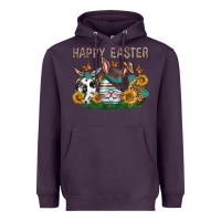 Plum Western Happy Easter Heavyweight Hoodie - Neo Western