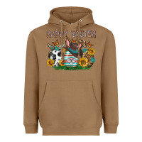 Toasted Coconut Western Happy Easter Heavyweight Hoodie - Neo Western