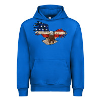 Cobalt 4th july eagle Urban Hoodie - MaliasSmallBusiness
