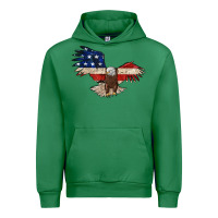 Emerald 4th july eagle Urban Hoodie - MaliasSmallBusiness