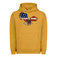 Pigment Peanut Butter 4th july eagle Urban Hoodie - MaliasSmallBusiness