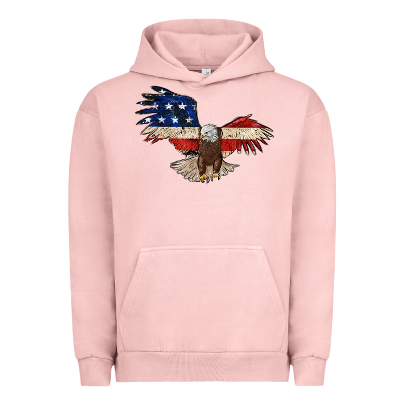 4th July Eagle Urban Hoodie by MaliasSmallBusiness | Teevron