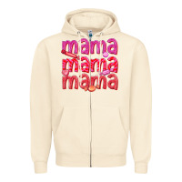 Sandshell mama mama mama valentines day Zipper Hoodie - texasbilliewilder
