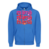 True Royal mama mama mama valentines day Zipper Hoodie - texasbilliewilder