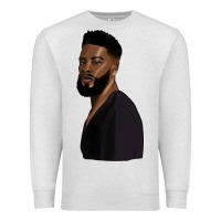 Oatmeal Heather african men Premium Sweatshirt - HRA Design Shop