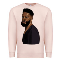Pale Pink african men Premium Sweatshirt - HRA Design Shop