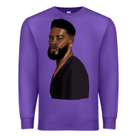 Purple african men Premium Sweatshirt - HRA Design Shop