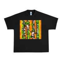 Black st patricks cow and shamrock with cowhide Urban Heavy Tee - Artiststas