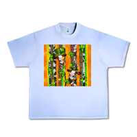 Grape Ice st patricks cow and shamrock with cowhide Urban Heavy Tee - Artiststas