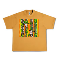 Peanut Butter st patricks cow and shamrock with cowhide Urban Heavy Tee - Artiststas