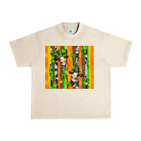 Sandshell st patricks cow and shamrock with cowhide Urban Heavy Tee - Artiststas