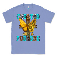 Colony Blue created with a purpose Classic Tee - texasbilliewilder