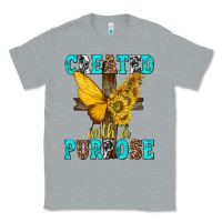 Heather Grey created with a purpose Classic Tee - texasbilliewilder
