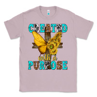 Lilac created with a purpose Classic Tee - texasbilliewilder
