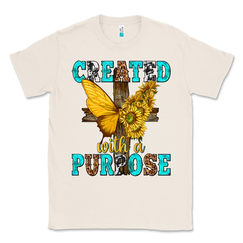 Created With A Purpose Classic Tee by texasbilliewilder | Teevron