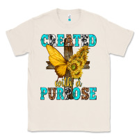 Natural created with a purpose Classic Tee - texasbilliewilder