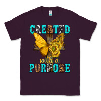 Plum created with a purpose Classic Tee - texasbilliewilder