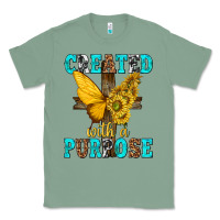 Sage created with a purpose Classic Tee - texasbilliewilder