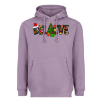 Lavender believe christmas Heavyweight Hoodie - CowhideDigitalArt