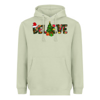 Matcha believe christmas Heavyweight Hoodie - CowhideDigitalArt