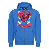 True Royal mamas valentine with cute heart Zipper Hoodie - texasbilliewilder