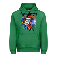 Emerald party in the usa Urban Hoodie - MaliasSmallBusiness