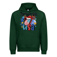 Forest Green party in the usa Urban Hoodie - MaliasSmallBusiness