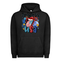 Pigment Black party in the usa Urban Hoodie - MaliasSmallBusiness