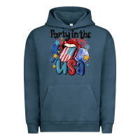 Pigment Midnight Navy party in the usa Urban Hoodie - MaliasSmallBusiness