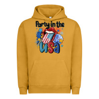 Pigment Peanut Butter party in the usa Urban Hoodie - MaliasSmallBusiness