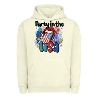 Pigment Pistachio party in the usa Urban Hoodie - MaliasSmallBusiness