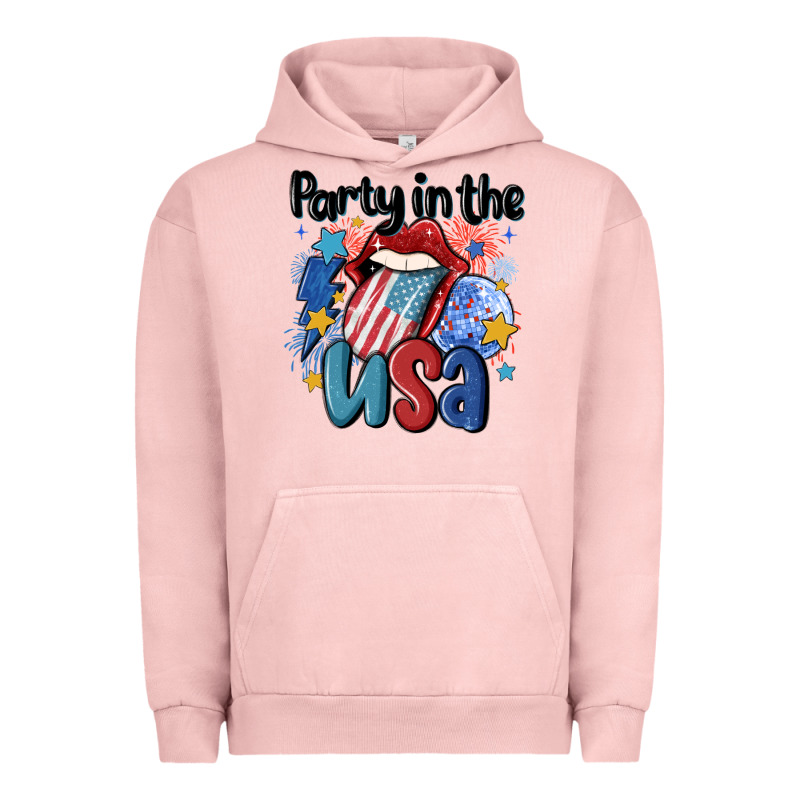 Party In The Usa Urban Hoodie by MaliasSmallBusiness | Teevron