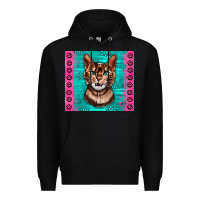 Black Western Bengal Cat Premium Hoodie - LillyAllenDesigns