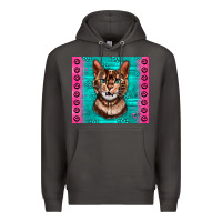 Smoke Western Bengal Cat Premium Hoodie - LillyAllenDesigns