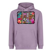 Lavender mimi floral background Heavyweight Hoodie - HRA Design Shop