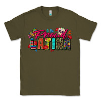 Army Green proud latina Classic Tee - Zillion Design Studio