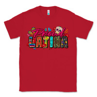 Red proud latina Classic Tee - Zillion Design Studio