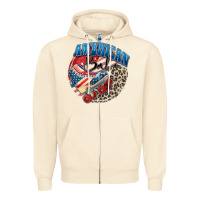 Sandshell American babe Zipper Hoodie - Zillion Design Studio