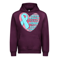 Mauve Wine survivor malia Urban Hoodie - MaliasSmallBusiness