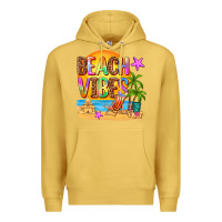 Antique Gold beach vibes Premium Hoodie - AdoDesignShop