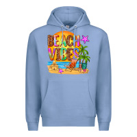 Colony Blue beach vibes Premium Hoodie - AdoDesignShop