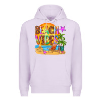 Lilac beach vibes Premium Hoodie - AdoDesignShop