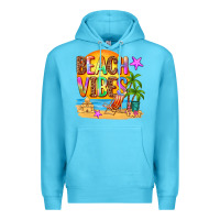 Ocean Blue beach vibes Premium Hoodie - AdoDesignShop
