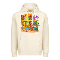 Tofu beach vibes Premium Hoodie - AdoDesignShop