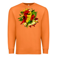 Carrot juneteenth sunflower Premium Sweatshirt - HRA Design Shop